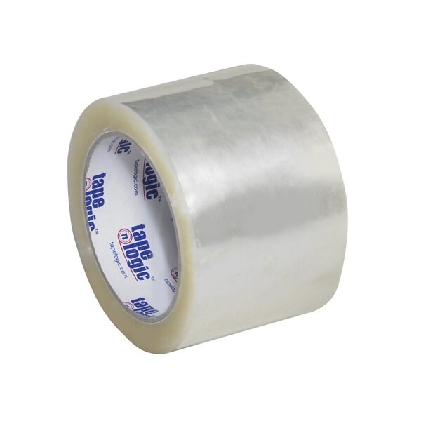 Box Packaging Tape Logic #1000 Economy Tape 3 x 55 Yds. 3 Mil Clear, PK24 T9051000 - main